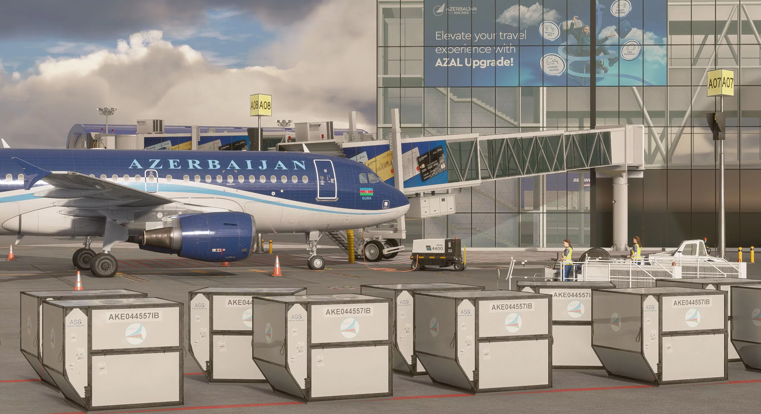 UBBB - Baku Heydar Aliyev Scenery - MSFS20/24