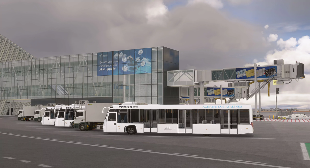 UBBB - Baku Heydar Aliyev Scenery - MSFS20/24