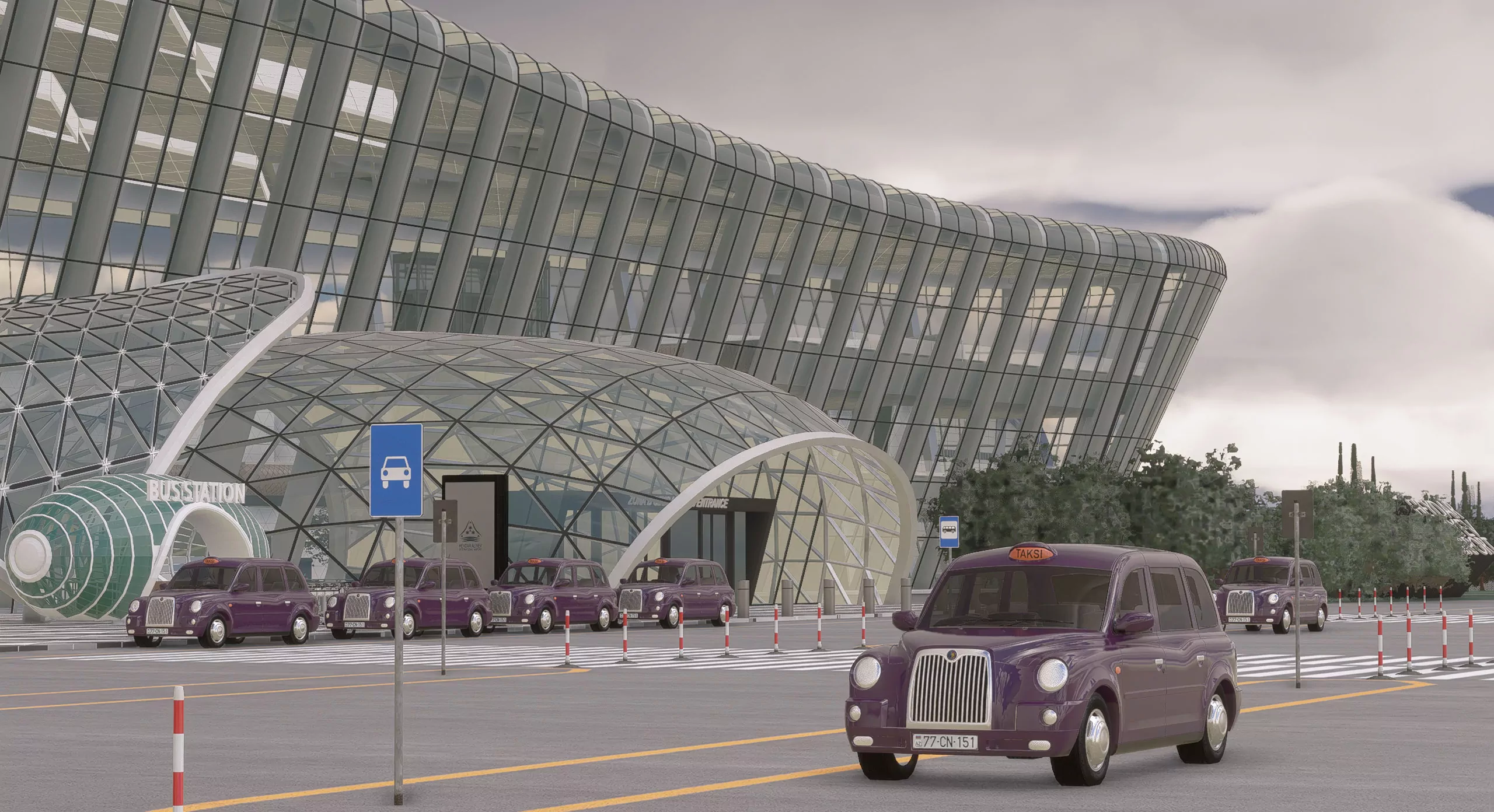 UBBB - Baku Heydar Aliyev Scenery - MSFS20/24