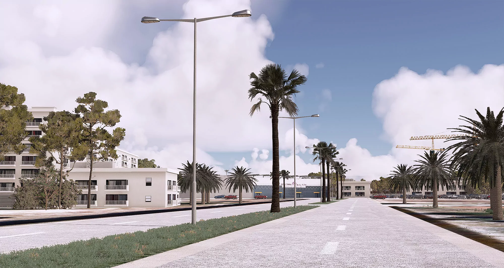 HLLB - Benghazi Benina Scenery - MSFS2020