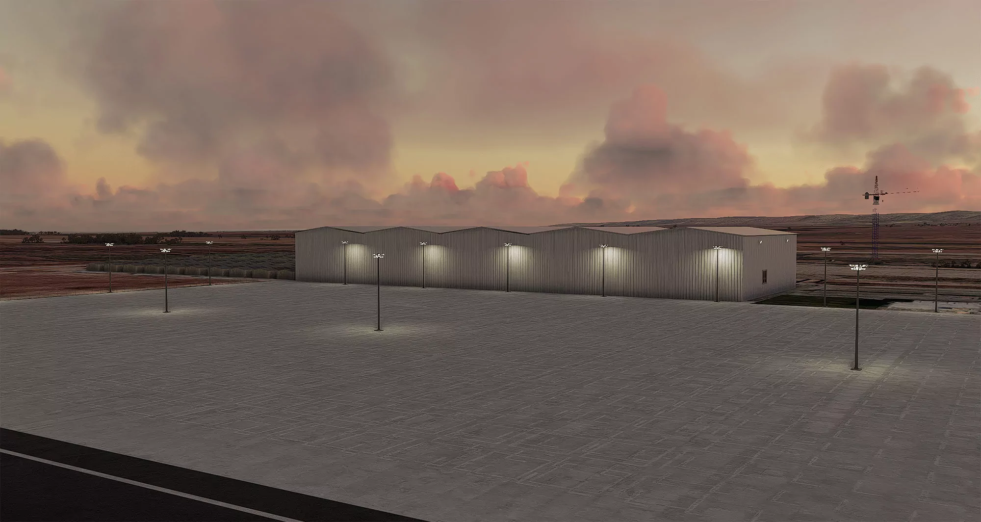 HLLB - Benghazi Benina Scenery - MSFS2020