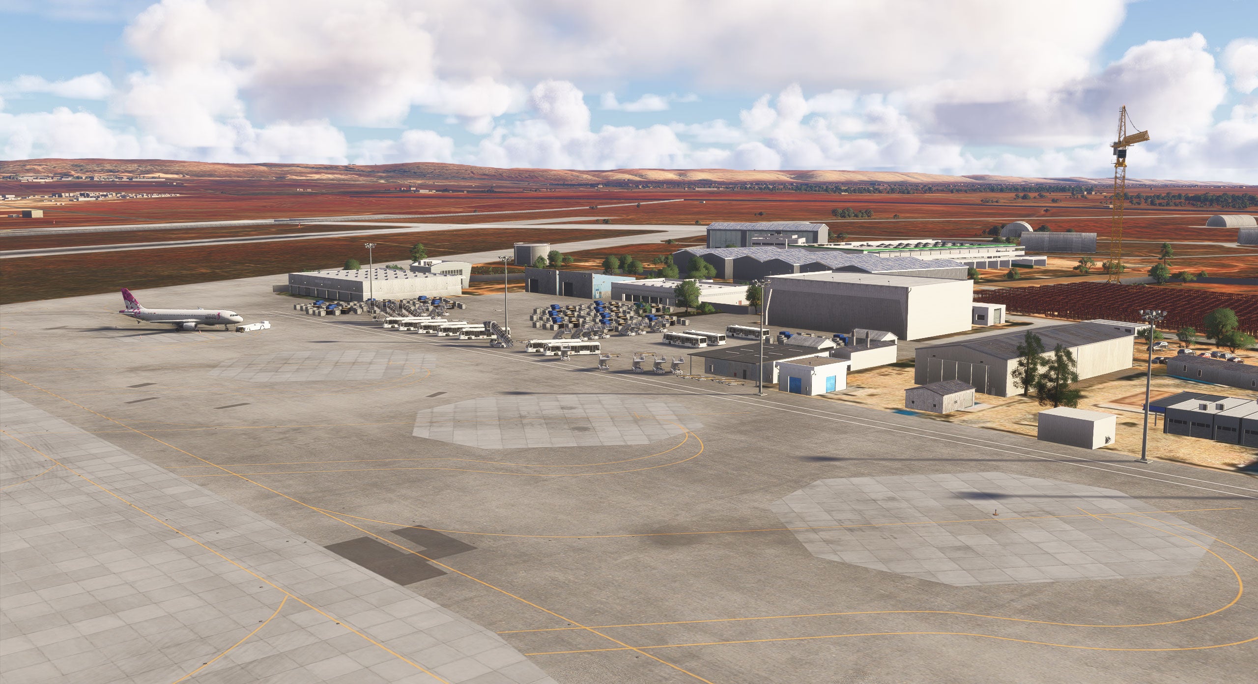 HLLB - Benghazi Benina Scenery - MSFS2024