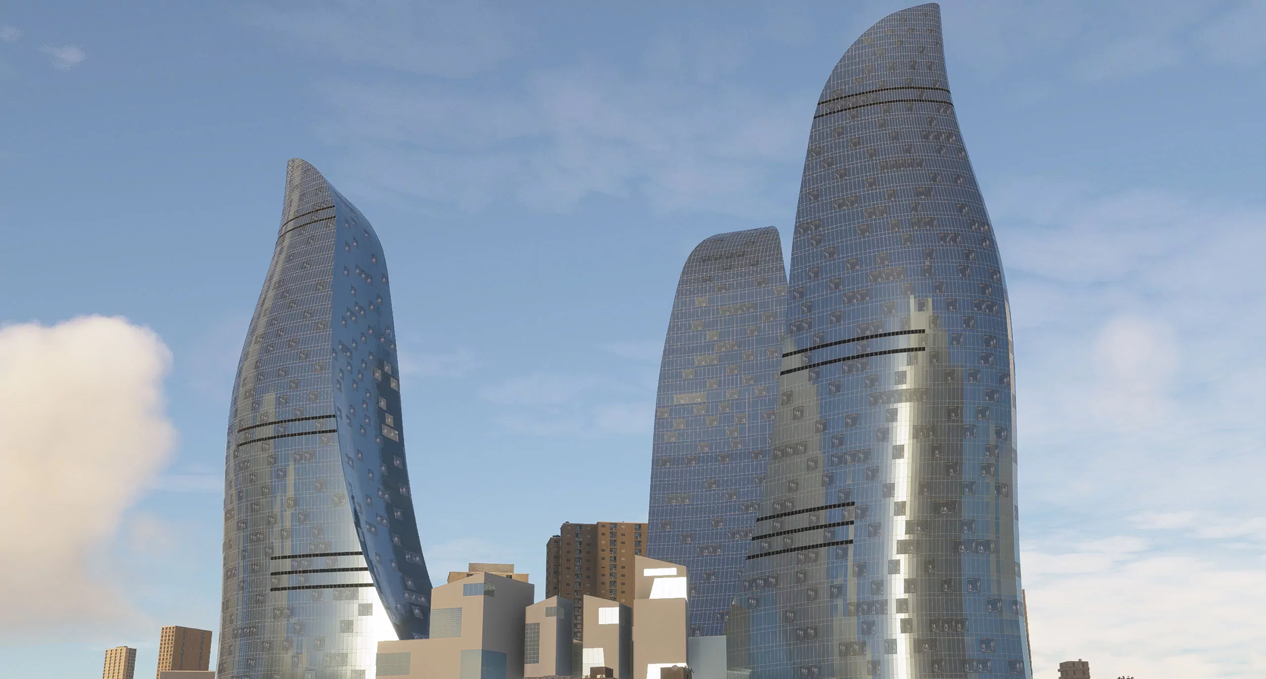 Baku Landmarks Scenery - MSFS20/24